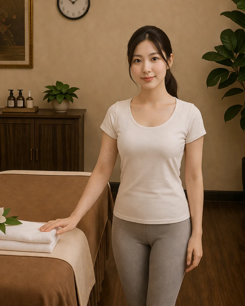 Friendly therapist at Lina Massage SPA San Diego