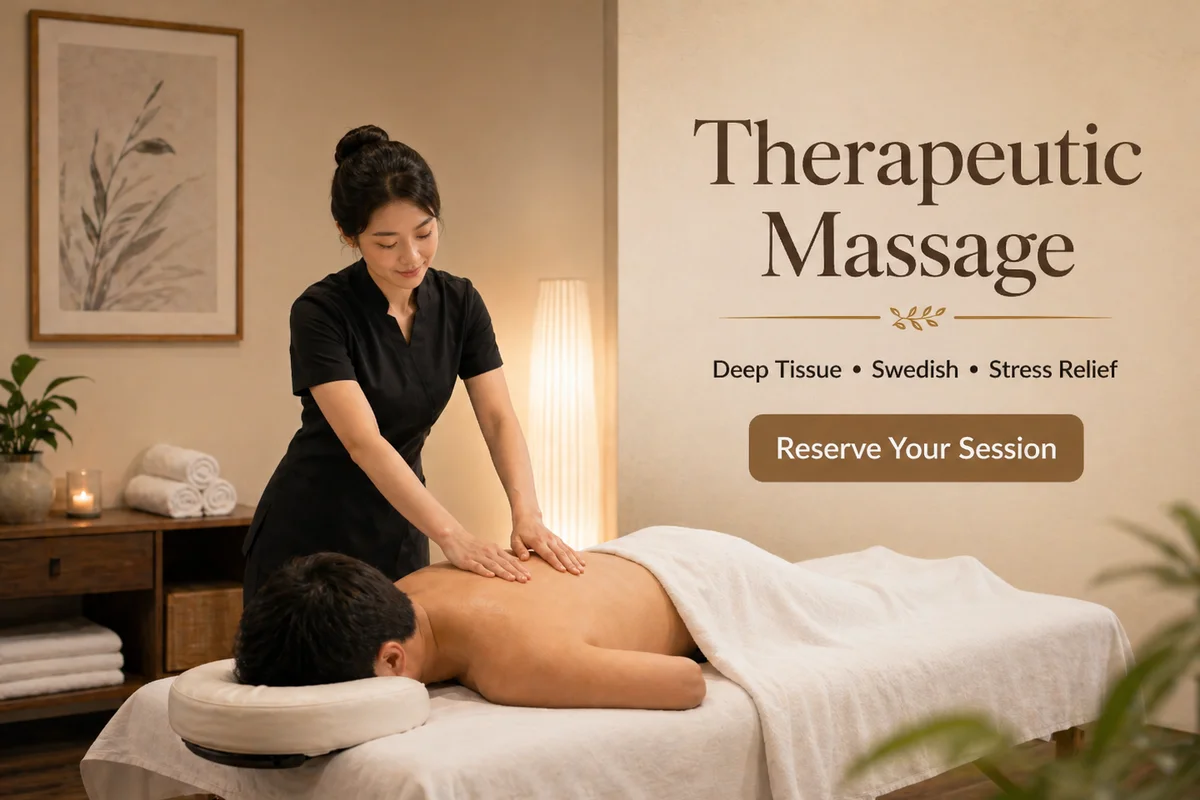 Oil relaxing massage in San Diego