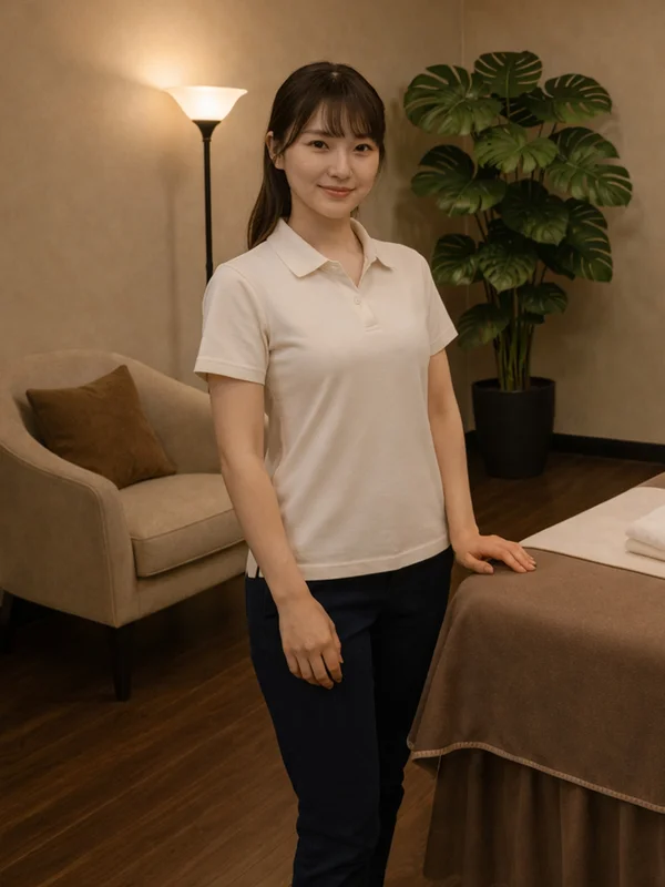 Friendly massage therapist at Lina Massage SPA San Diego